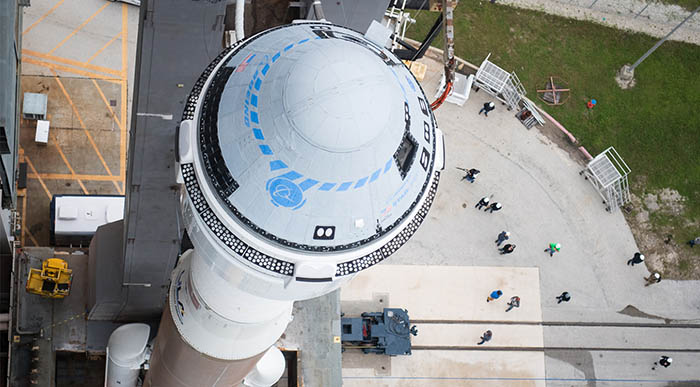 Boeing's CST-100 Starliner spacecraft on a United Launch Alliance Atlas V rocket